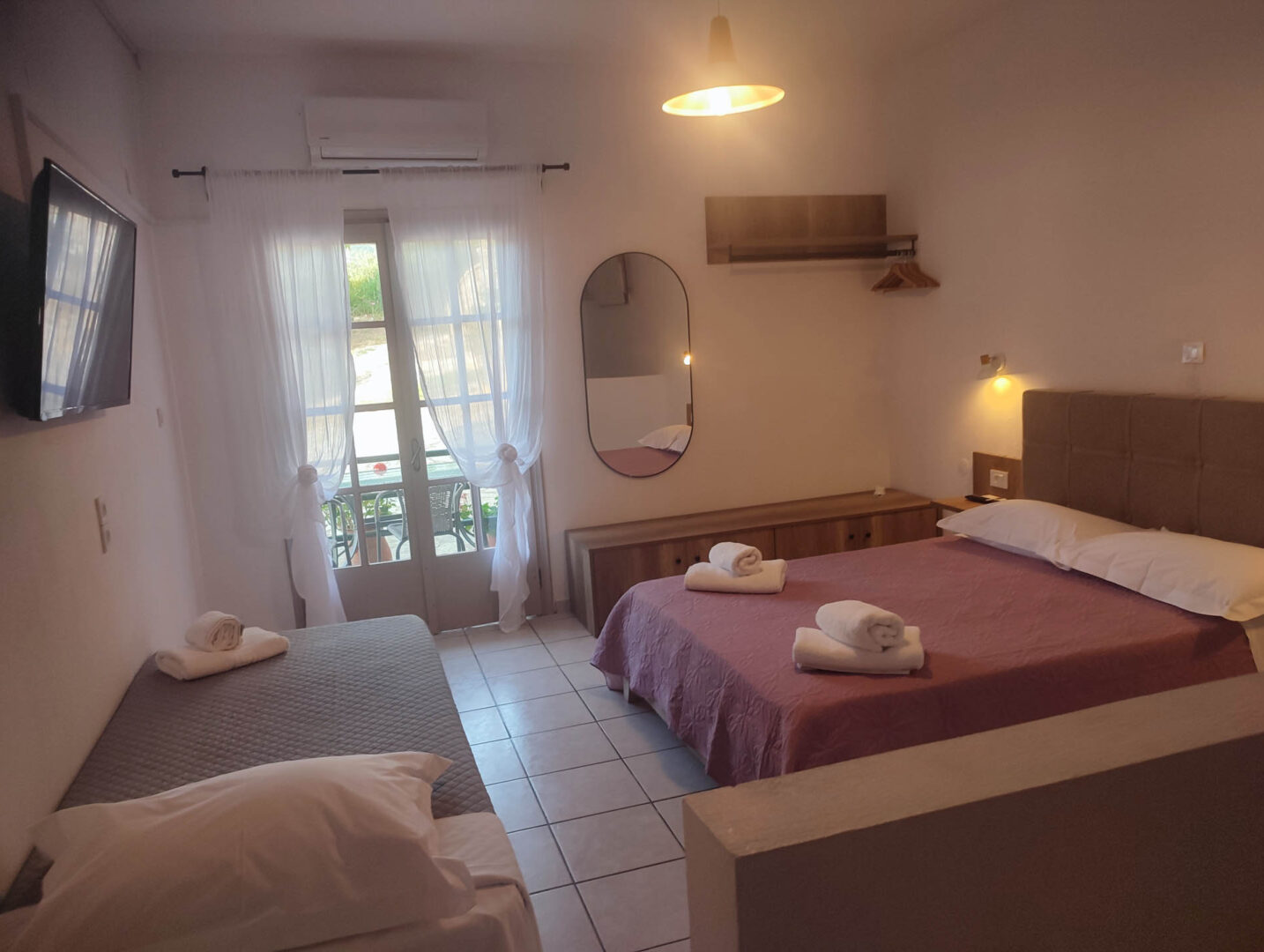 Amaya 3, apartment for two guests with sea view — Sivota