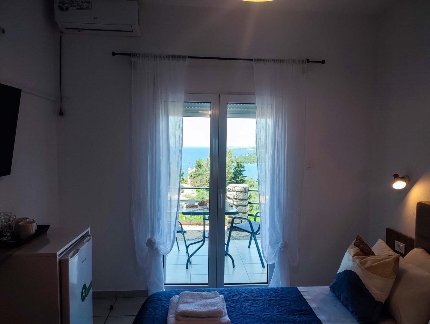 Amaya 4, apartment for two guests with sea view — Sivota