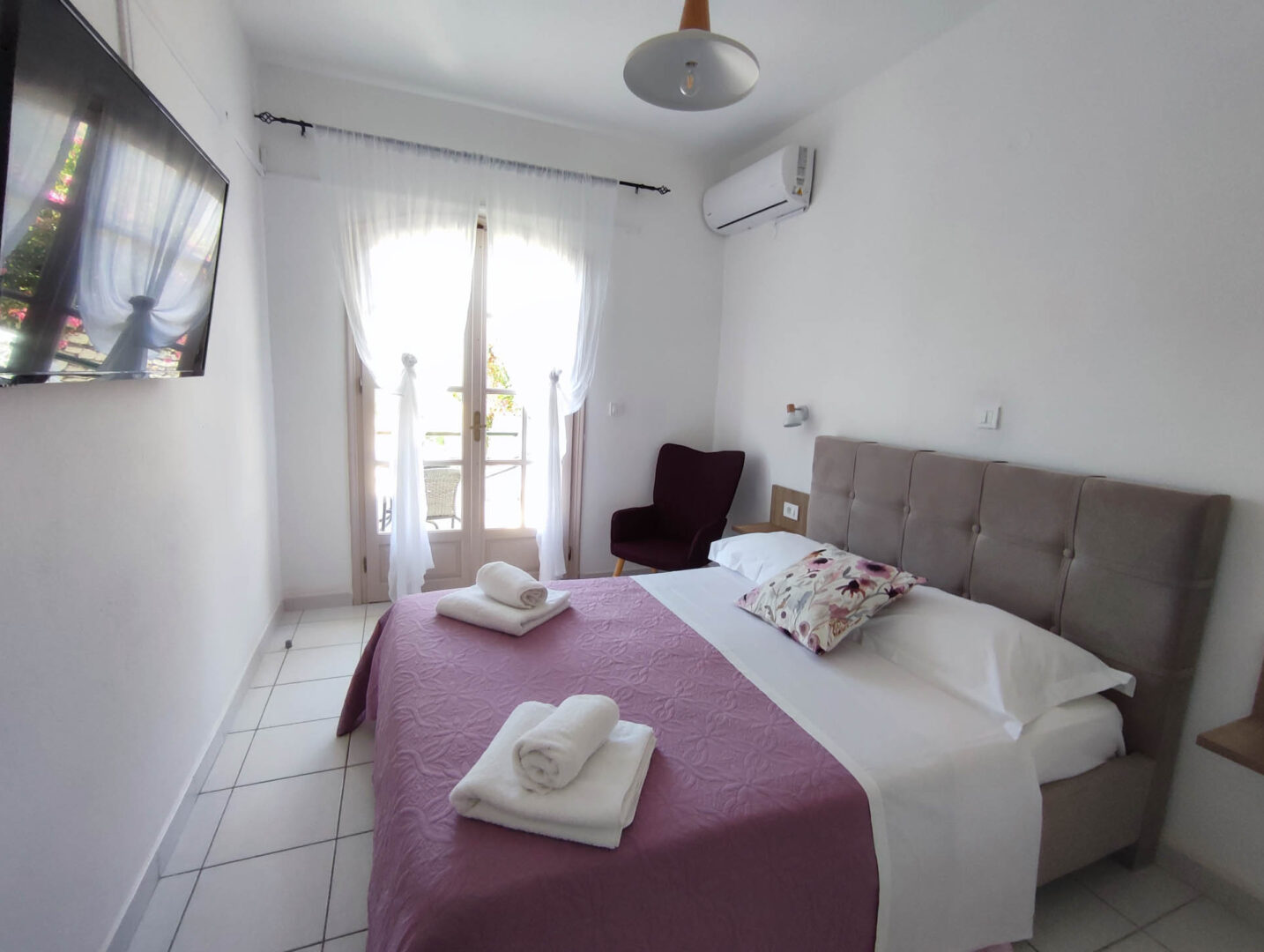 Amaya 9, apartment for two guests with sea view — Sivota